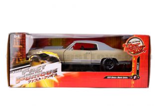 Ertl The Fast and The Furious 1970 Chevy Monte Carlo 1 18