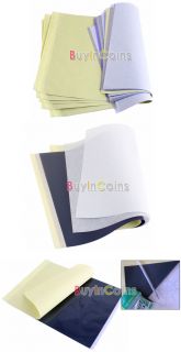 New 10 Sheets Tattoo Transfer Carbon Paper Supply