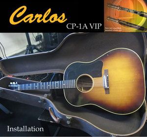 Carlos CP 1A VIP Installation in A Vintage Gibson J 45