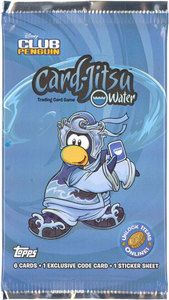 Club Penguin   Trading Card Game   Card Jitsu Series 4 WATER   Booster 