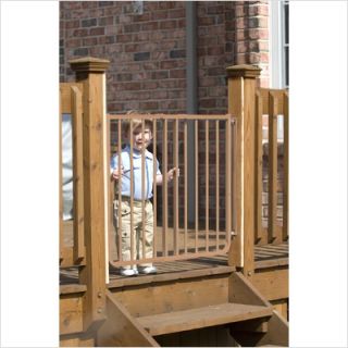 Cardinal Gates Stairway Special Outdoor Gate in Brown SS30 OD