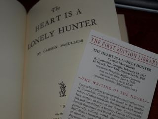 Carson McCullers The Heart Is A Lonely Hunter 1967