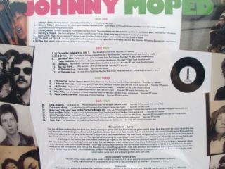 Johnny Moped Bootleg Tapes 2X LP Punk Damned Ramones