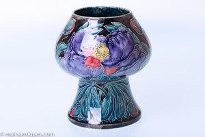   Art Nouveau Morris Ware Vase by George Cartlidge Circa 1920S