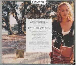 Cassandra Wilson You Gotta Move CD Single 2002