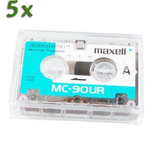    Maxell MC 90UR Micro cassette tape For dictaphones portable recorder