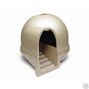 Booda Dome Cleanstep Cat Litter Box Titanium Brand New