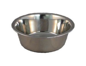 Stainless Steel Food Water Bowl Dish for Dog or Cat New
