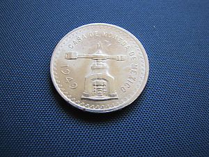 1949 Mexico Casa De Moneda COIN PRESS 1 oz SILVER COIN SCRAP