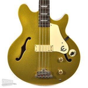 Epiphone Jack Casady Bass Metallic Gold USED