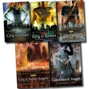 Cassandra Clare Mortal Instruments 5 Books Collection