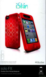 iSkin Solo FX SE Case for iPhone 4 Blaze Red  Sealed AT&T Only