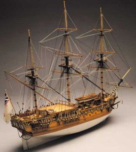 Panart 1749 Royal Caroline 1 47 Scale Wooden SHIP Kit