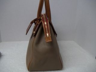 Dooney and Bourke Small Wilson Satchel in Taupe OL672