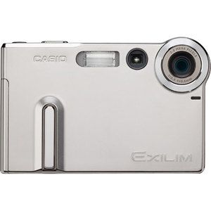 Casio EXILIM EX S20U 2.0 MP Miniature Digital Camera   Silver   Mint 