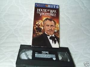   of Wax VHS Vincent Price Carolyn Jones Horror 085391616030