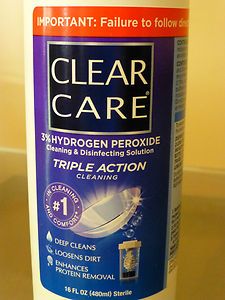 Clear Care Cleaning Disinfecting Contact Lens Solution