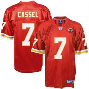 NFL Kansas City Chiefs MATT CASSEL # 7 Reebok Premier Football Jersey 