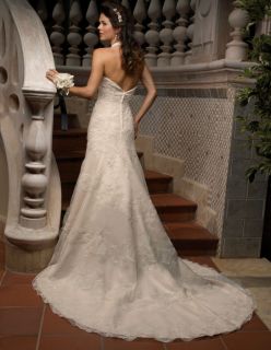   995 Fixer Champagne 12 Wedding Bridal Gown Casablanca Bridal Halloween