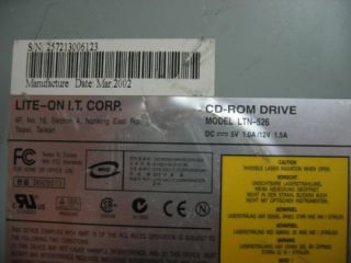 Lite on LTN 526 CD ROM Drive Beige Internal IDE 52x