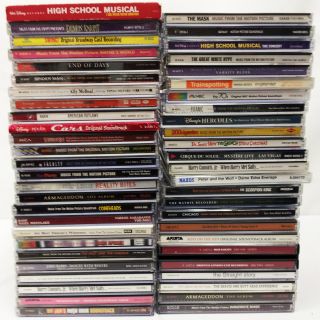 Huge CD Lot Collection 50 Pieces Soundtracks Includes Shrek Armageddon 