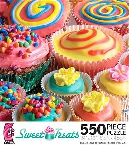 Ceaco Sweet Treats Jigsaw Puzzle Cupcakes No 2376 2