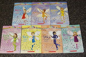 Rainbow Magic The Rainbow Fairies Set of 7 Books by Daisy Meadows 