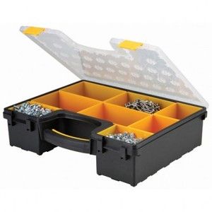 New 8 Bin Portable Parts Organizer Carrier Storage Case