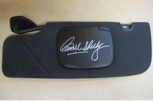 Carroll Shelby Signed Ford Manufactured Mustang Sun Visor Autographed 