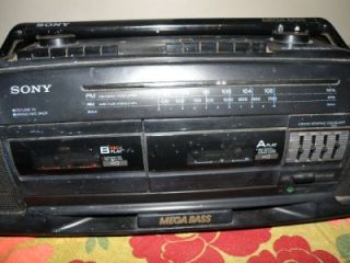 decks eat the tapes but the radio works great needs a power cord 