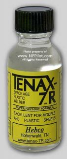 Tenax 7R Plastic Welder Advanced Model Cement 1 oz Bottle 7 New