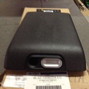 CHARCOAL BLACK CENTER CONSOLE COVER LID 2009 2013 FORD F 150 Fx4