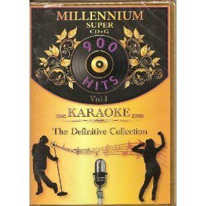    Songs MILLENNIUM SUPER CD G SCDG KARAOKE DISC VOL 1 For CAVS Players