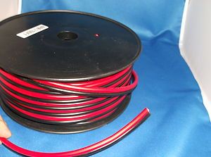 CB HAM LINEAR AMPLIFIER CAR STEREO 8 GAUGE AWG POWER WIRE CORD SOLD 