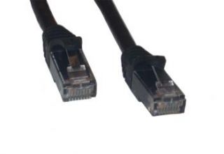 Black 6ft Cat 6 Cat6 Ethernet Patch LAN Network Cable