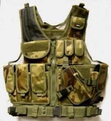 Camo Tactical Vest Airsoft Paintball Military Combat