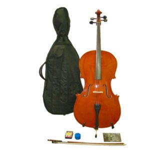 Crystalcello New 1 2 Size Cello with Carrying Bag Bow