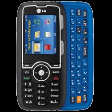 LG LX260 Sprint Rumor Bluetooth QWERTY Cell Phone Good