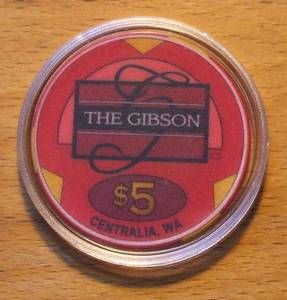 The Gibson Casino Chip Centralia Washington Shipping Discounts 