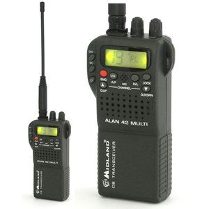   42 Multi Handheld CB Transceiver Radio with All Accessories