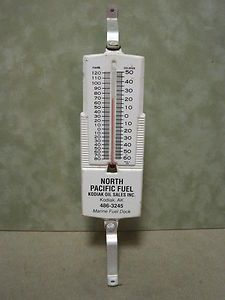 Advertising Thermometer North Pacific Fuel Kodiak Oil Sales Inc Kodiak 