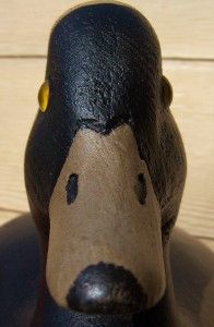 C1995 Drake Bufflehead Wood Working Duck Decoy Michigan All Original 
