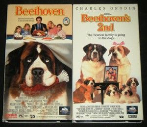   Beethovens 2nd VHS Movie Set Universal Studios Charles Grodin