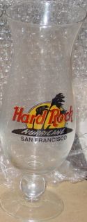 Hard Rock San Francisco Hurricane Glass HRC Logo Palms