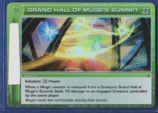 CHAOTIC  Zenith of the Hive Card Ultra Rare #94 Grand Hall of Muges 