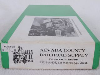   EHD 2008 O Scale Nevada County Railroad Supply Building Kit