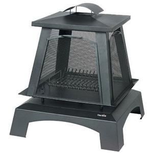 CharBroil Trentino Outdoor Wood Firepit Fireplace FREE SHIP 