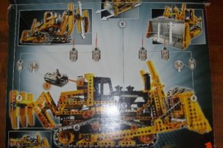 Lego Technic Motorized Bulldozer 8275 100 Complete Superb Condition 