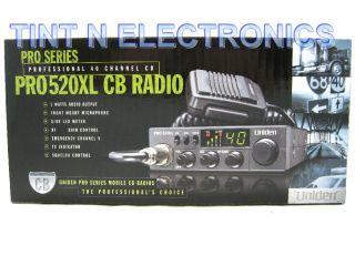 Uniden PRO520XL 40 CH CB Radio Pro 520XL Brand New