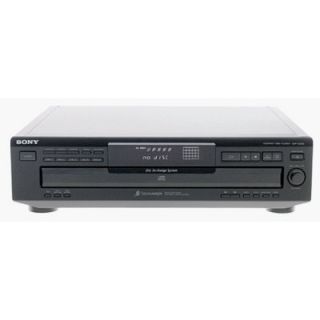 SONY cdp ce215 5 CD disc exchange CHANGER w/ Manual & Cables 